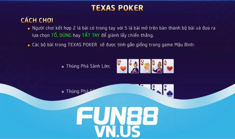 Lưu ý cần nắm khi cá cược Poker Texas online Lưu ý cần nắm khi cá cược Poker Texas online